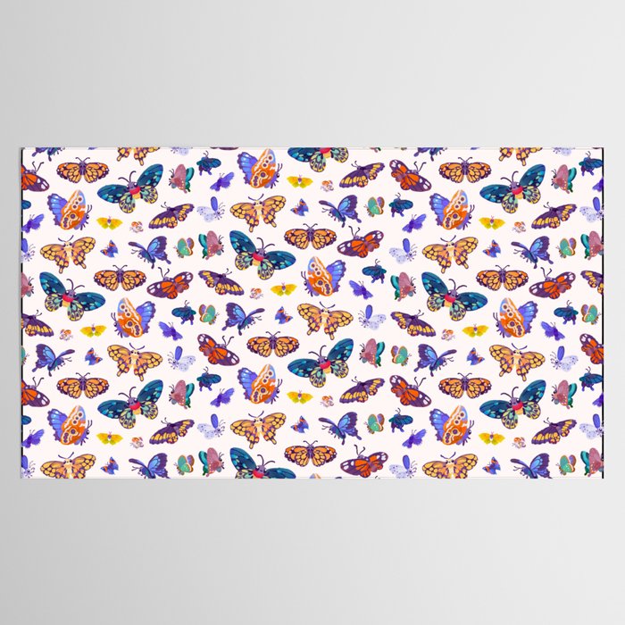 Butterflies Day - bright Tablecloth Gallery Image 2