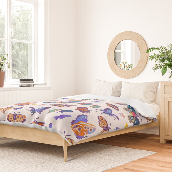 Butterflies Day - bright Duvet Cover Gallery Image 2