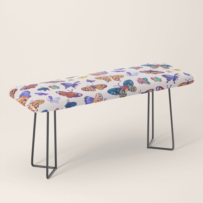 Butterflies Day - bright Bench Gallery Image 1