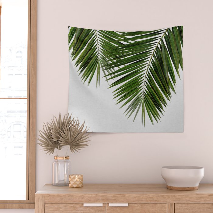 Palm Leaf II Wall Tapestry Gallery Image 2