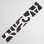 Linocut Abstract #3 Table Runner Gallery Image 3