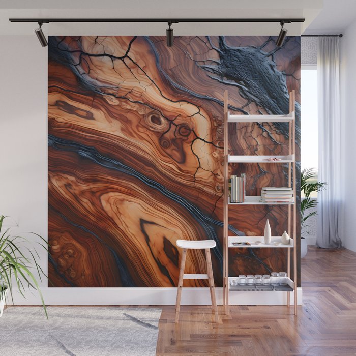 Wooden Essence Wall Mural Gallery Image 1