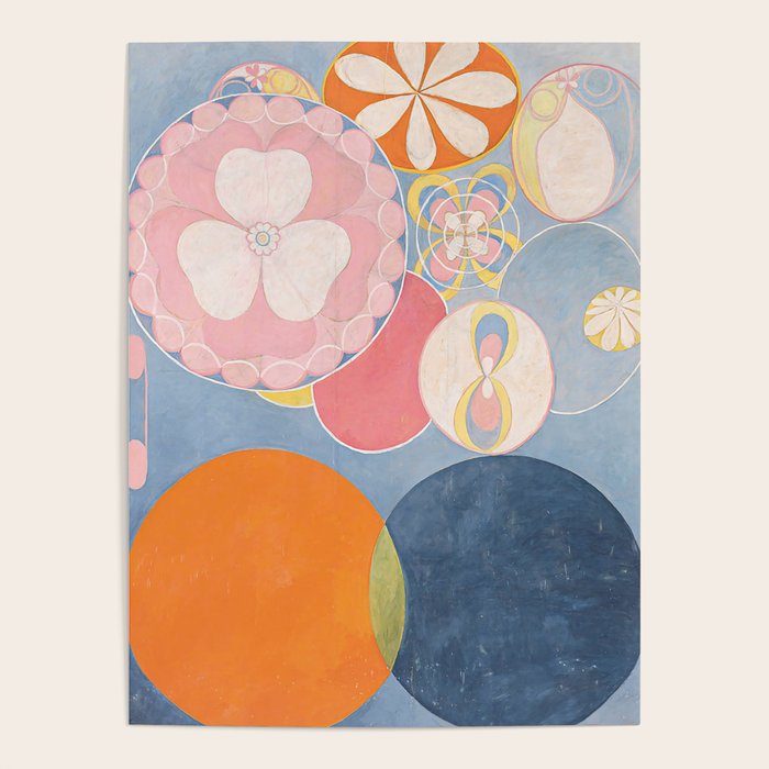The Ten Biggest No. 2 Childhood By Hilma Af Klint Poster Gallery Image 1