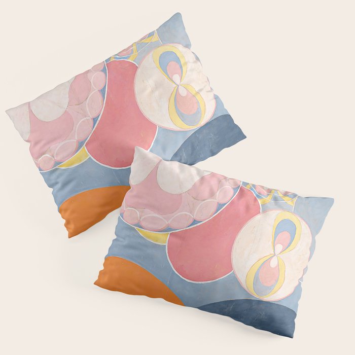 The Ten Biggest No. 2 Childhood By Hilma Af Klint Pillow Sham Gallery Image 1