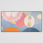 The Ten Biggest No. 2 Childhood By Hilma Af Klint Desk Mat Gallery Image 3
