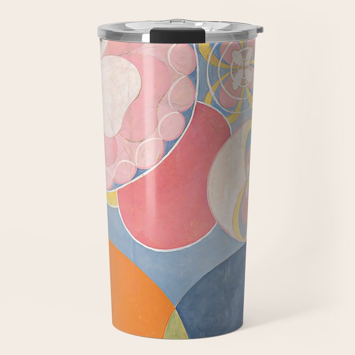 The Ten Biggest No. 2 Childhood By Hilma Af Klint Travel Mug Gallery Image 1