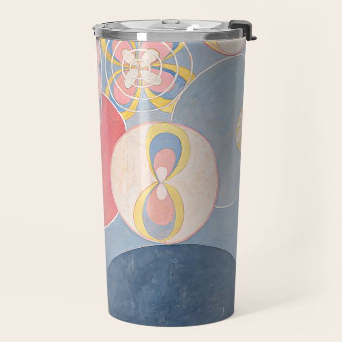 The Ten Biggest No. 2 Childhood By Hilma Af Klint Travel Mug Gallery Image 2