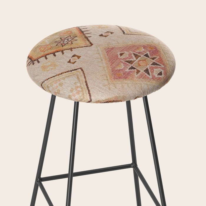 Moroccan Vintage Design Stool Gallery Image 2