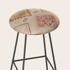 Moroccan Vintage Design Stool Gallery Image 2