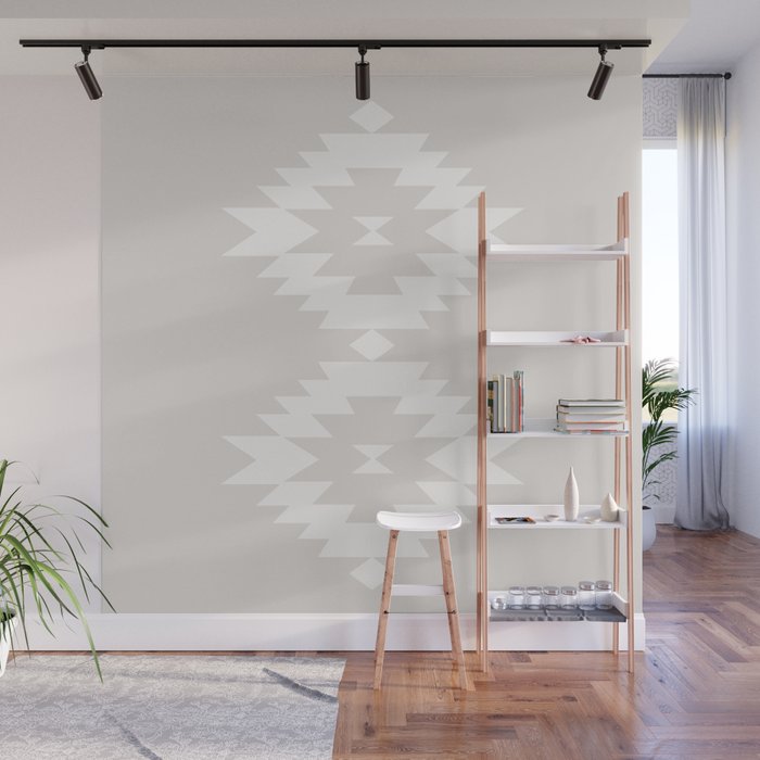 Southwestern Minimalism - Neutral Off White Wall Mural Gallery Image 1