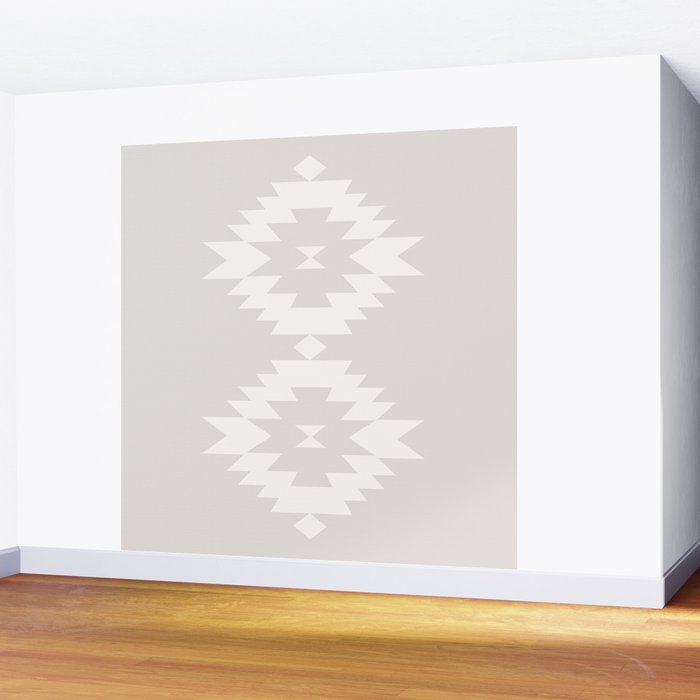 Southwestern Minimalism - Neutral Off White Wall Mural Gallery Image 2