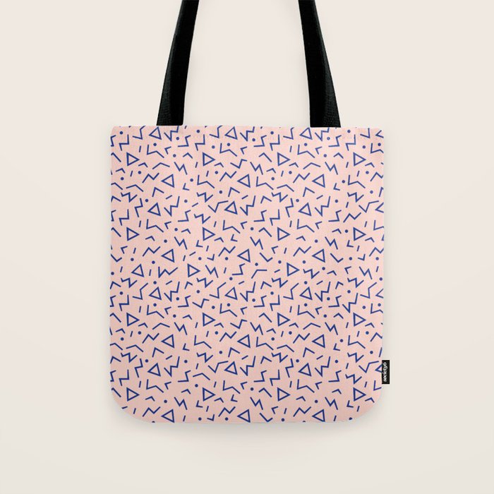 Memphis Pattern 12 - 80s Retro Tote Bag Gallery Image 1