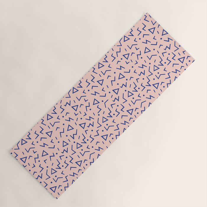 Memphis Pattern 12 - 80s Retro Yoga Mat Gallery Image 1
