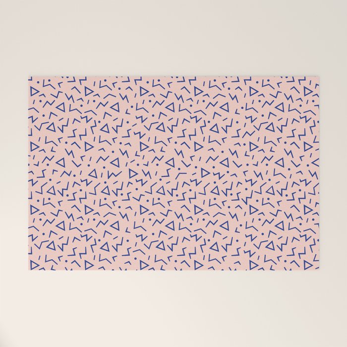 Memphis Pattern 12 - 80s Retro Welcome Mat Gallery Image 1