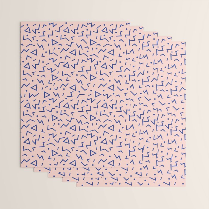 Memphis Pattern 12 - 80s Retro Wrapping Paper Gallery Image 3