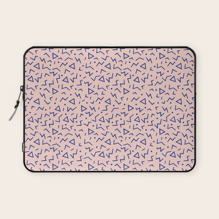 Memphis Pattern 12 - 80s Retro Laptop Sleeve Gallery Image 1