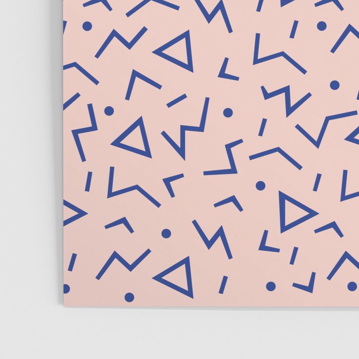 Memphis Pattern 12 - 80s Retro Poster Gallery Image 3
