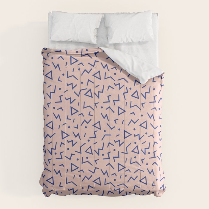 Memphis Pattern 12 - 80s Retro Comforter Gallery Image 1
