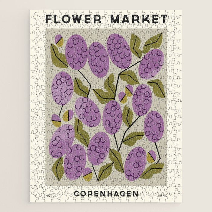 Flower Market No. 3 Jigsaw Puzzle Gallery Image 1