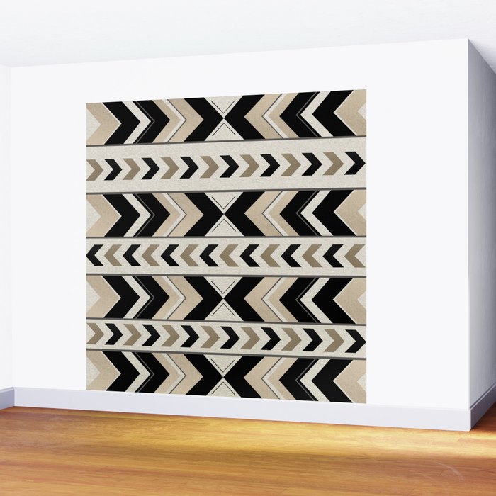 Tribal Arrow Boho Pattern #1 #aztec #decor #art #society6 Wall Mural Gallery Image 2