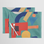 Abstract Shapes Modern Art 6 Placemat Gallery Image 1