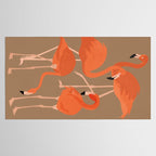 Graceful Flamingos 2 Tablecloth Gallery Image 2