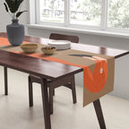 Graceful Flamingos 2 Table Runner Gallery Image 2