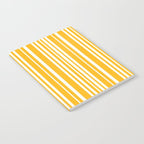 Classic Stripes XLV - Golden Yellow Notebook Gallery Image 2