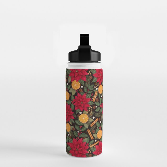 Christmas Stars and Spices Water Bottle Gallery Image 2