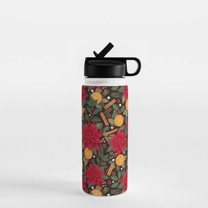 Christmas Stars and Spices Water Bottle Gallery Image 1