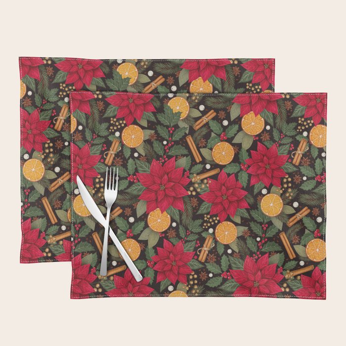 Christmas Stars and Spices Placemat Gallery Image 1