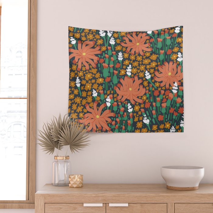 Floret in the closet Wall Tapestry Gallery Image 2