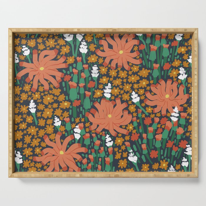 Floret in the closet Serving Tray Gallery Image 1