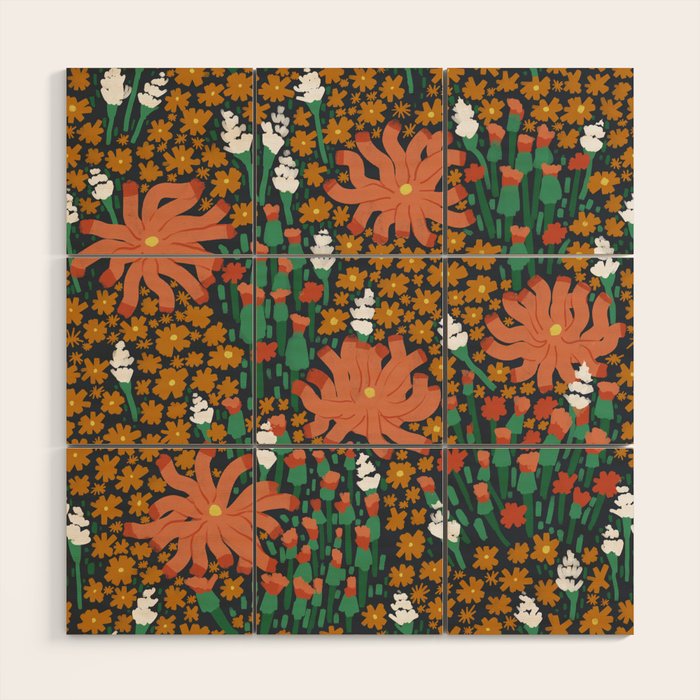 Floret in the closet Wood Wall Art Gallery Image 1