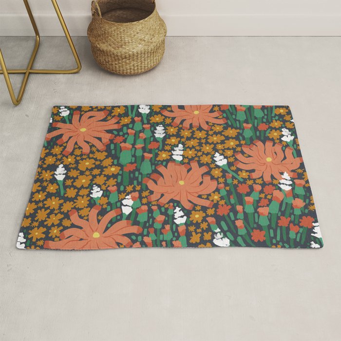 Floret in the closet Rug