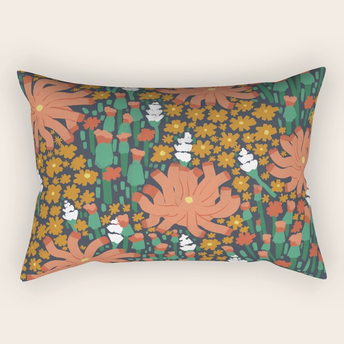 Floret in the closet Rectangular Pillow Gallery Image 1