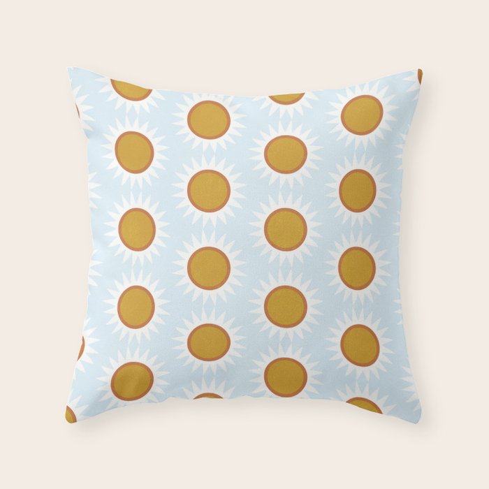 Sun Quest Throw Pillow Gallery Image 6