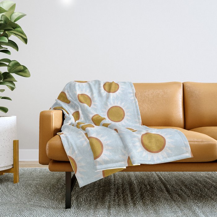 Sun Quest Throw Blanket Gallery Image 1