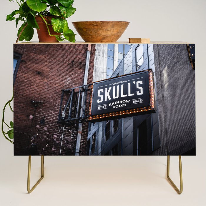 Skull's Rainbow Room Nashville Tennessee Credenza Gallery Image 1