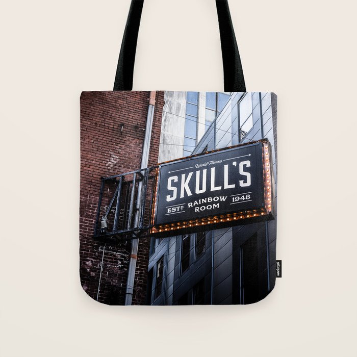 Skull's Rainbow Room Nashville Tennessee Tote Bag Gallery Image 1