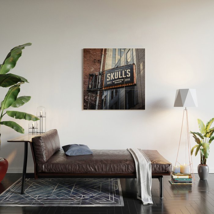 Skull's Rainbow Room Nashville Tennessee Wood Wall Art Gallery Image 2