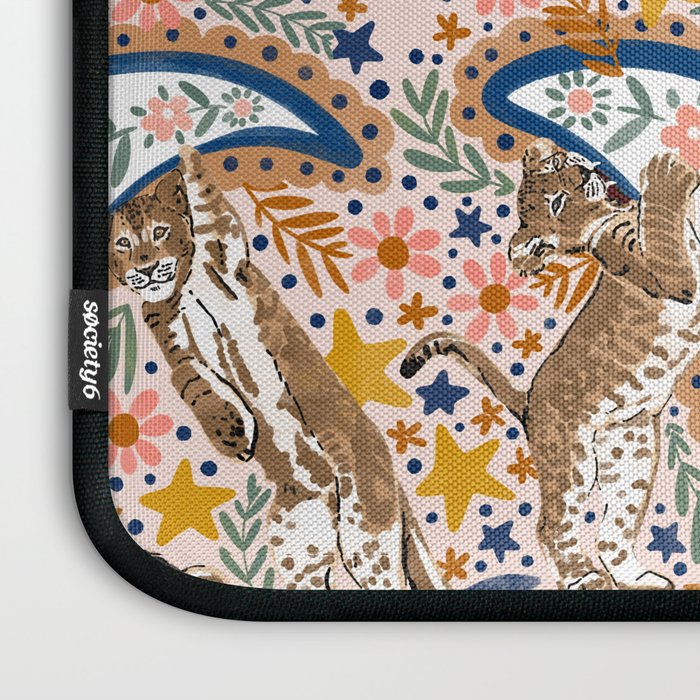  Leopard Cubs and Stars Laptop Sleeve Gallery Image 3