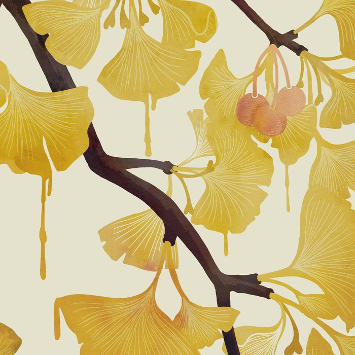 O Ginkgo in Yellow Coffee Mug Gallery Image 2