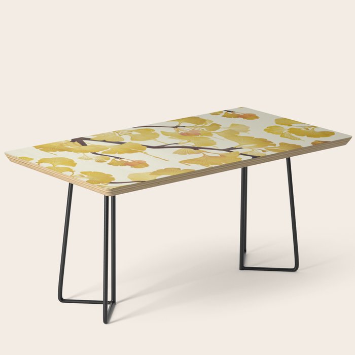 O Ginkgo in Yellow Coffee Table Gallery Image 1