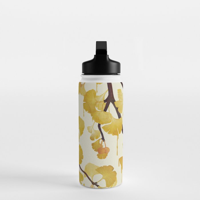 O Ginkgo in Yellow Water Bottle Gallery Image 3