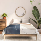Spiraling Geometry 1 Comforter Gallery Image 3