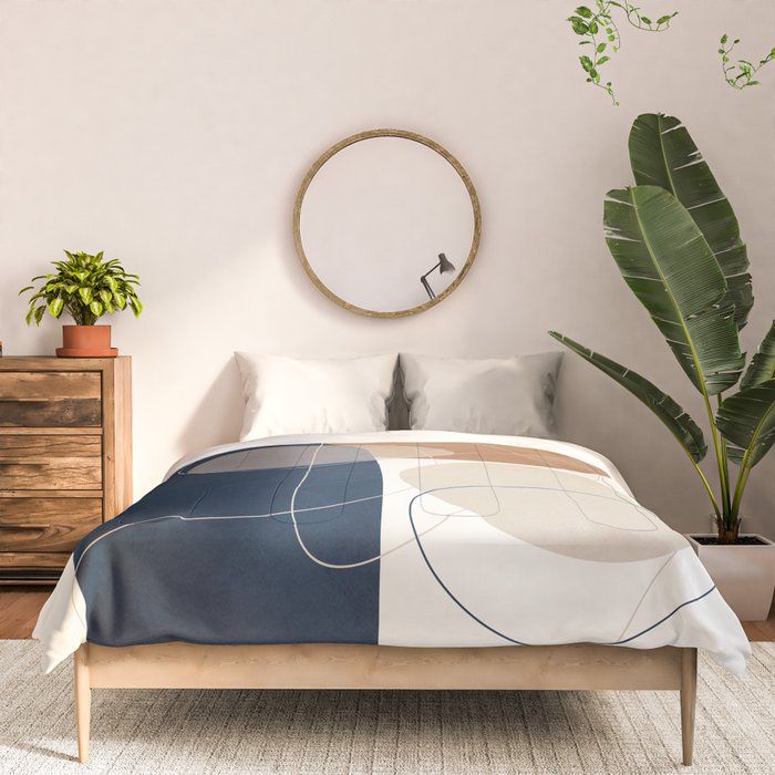 Spiraling Geometry 1 Comforter Gallery Image 3
