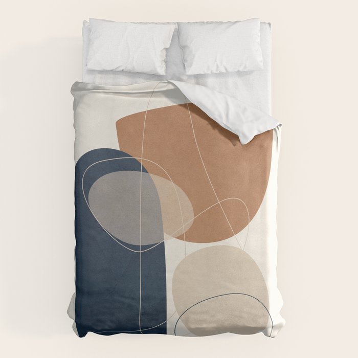 Spiraling Geometry 1 Duvet Cover Gallery Image 1