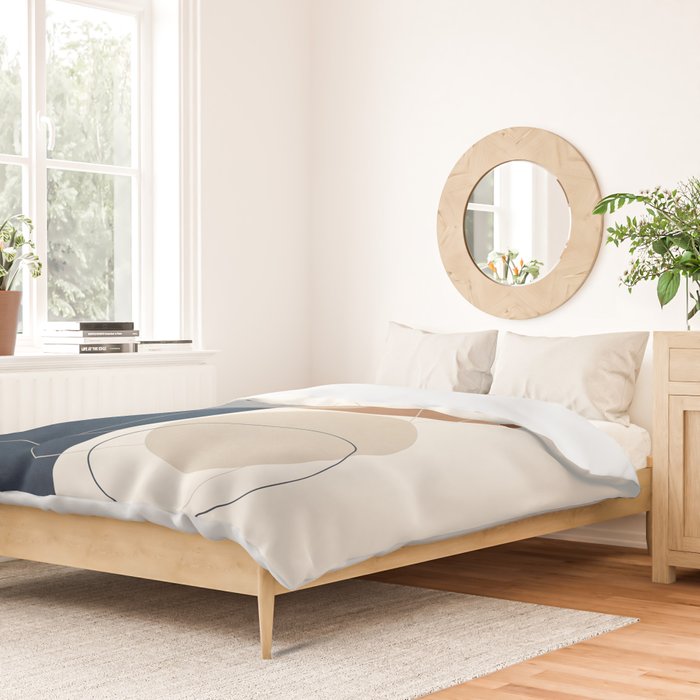 Spiraling Geometry 1 Duvet Cover Gallery Image 2