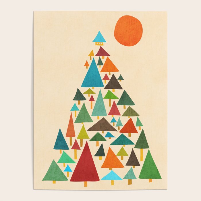 The house at the pine forest Poster Gallery Image 4